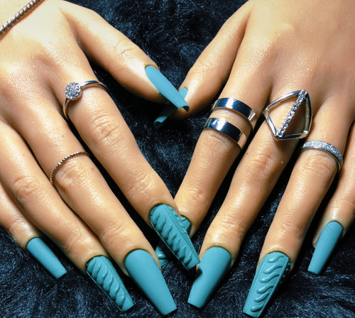 Textured Teal